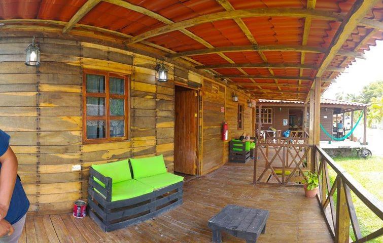 Green Monkey Hostel Bacalar Zewnętrze zdjęcie